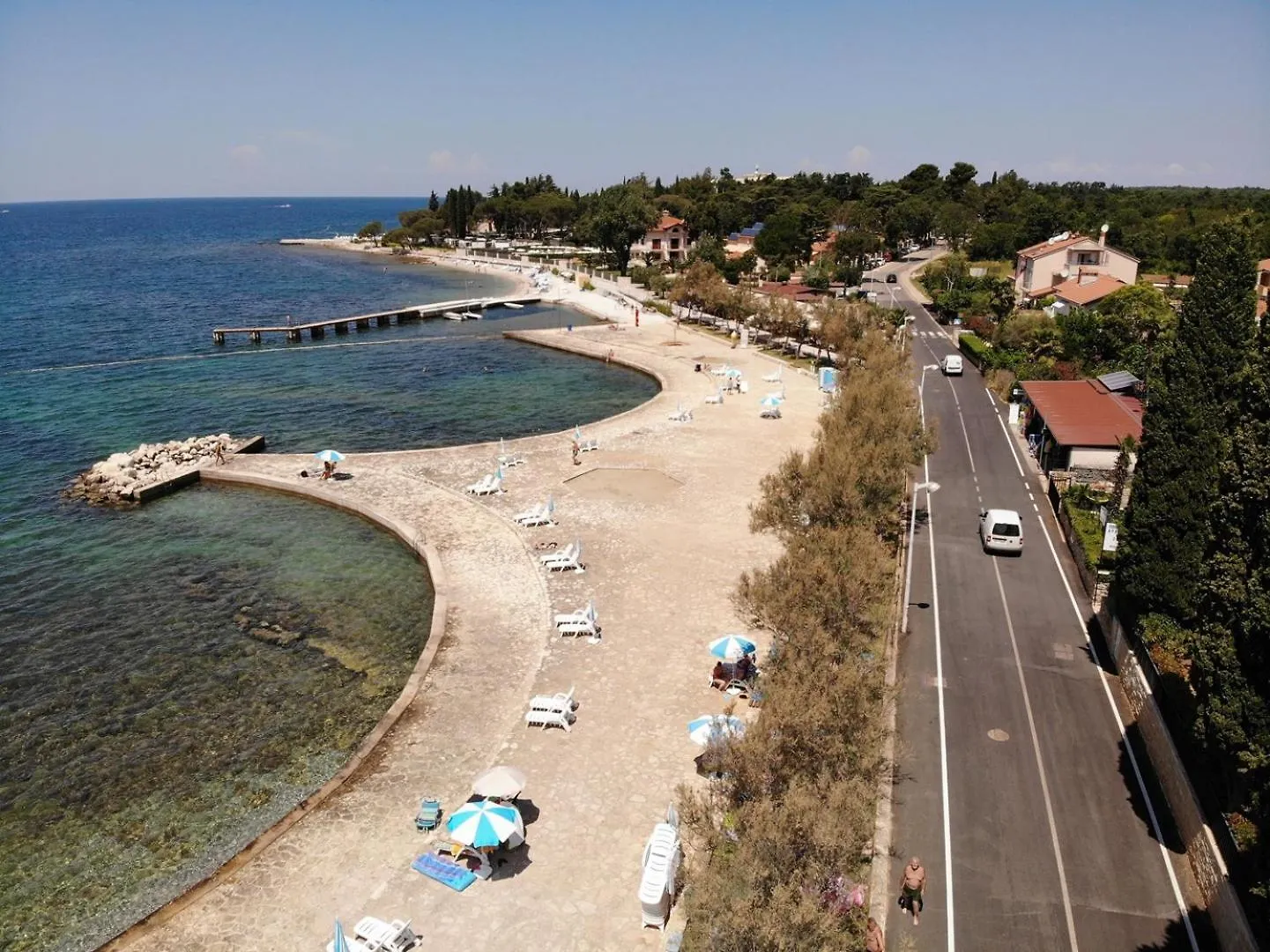 ** Gasthuis Apartments Ritosa Spadici Beach Area Poreč Kroatië